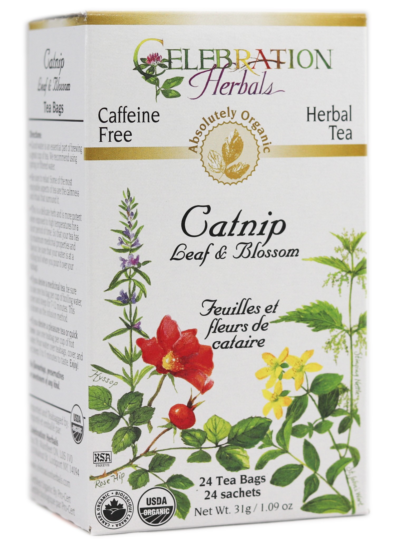 Catnip Leaf & Blossom 