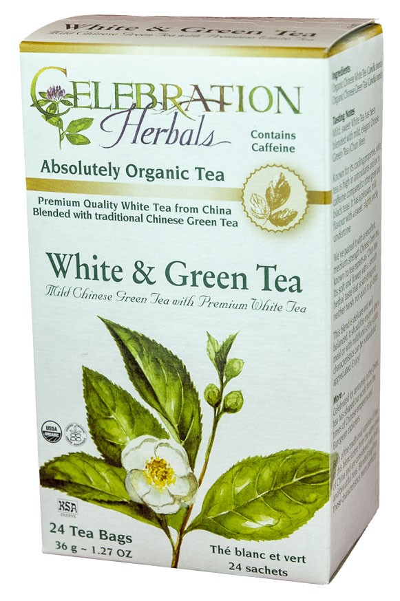 White & Green Tea