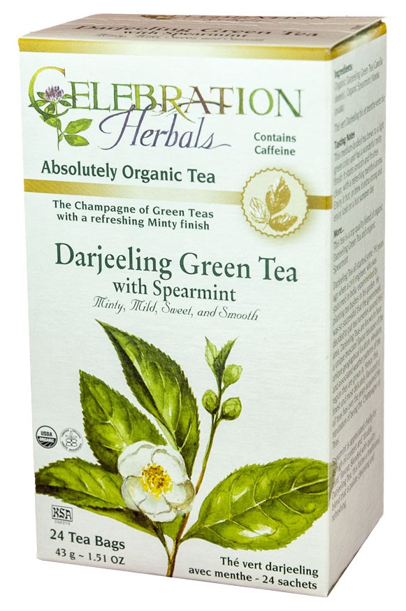 Green Tea Darjeeling with Spearmint