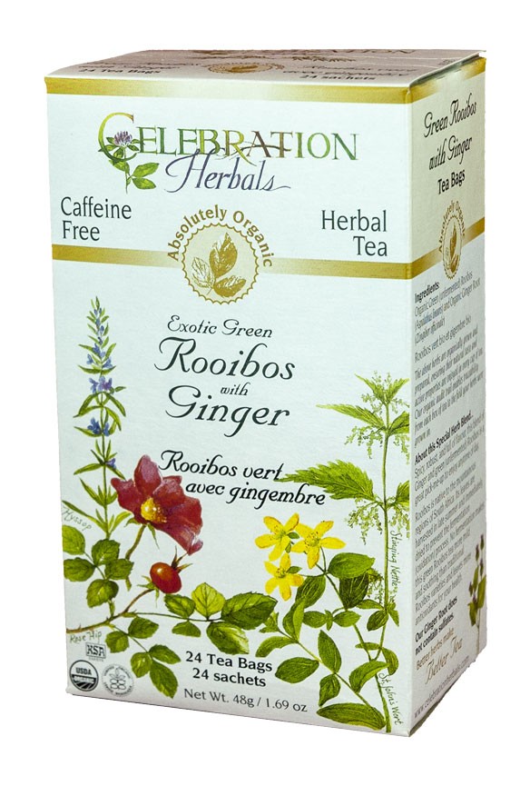 Rooibos Green (Red Tea) with Ginger