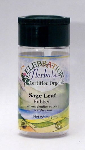 Sage Leaf Rubbed